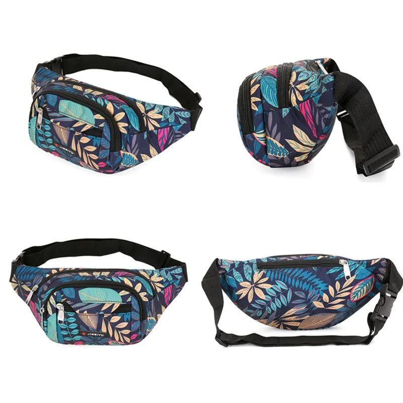 Sac Banane Motifs Tropicales 4