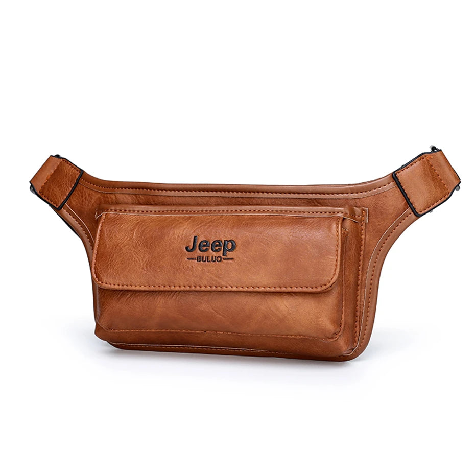 Sac Banane Homme en Cuir Jeep