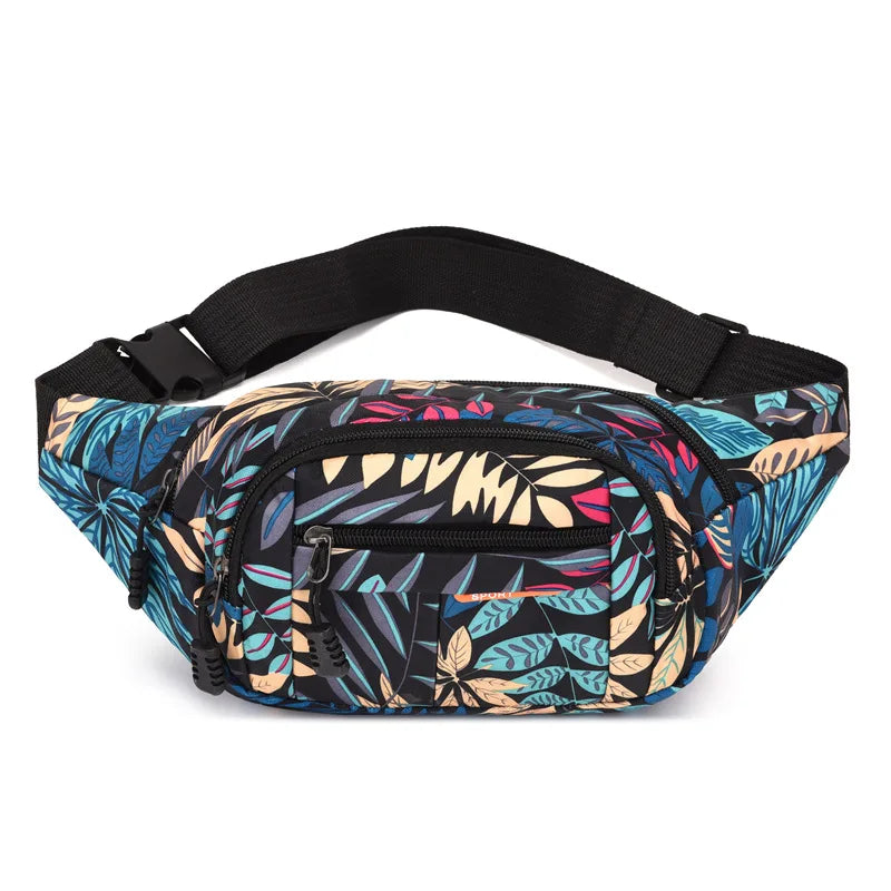 Sac Banane Motifs Tropicales 1