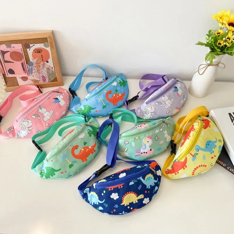 Sac Banane pour Enfants Dino et Licorne