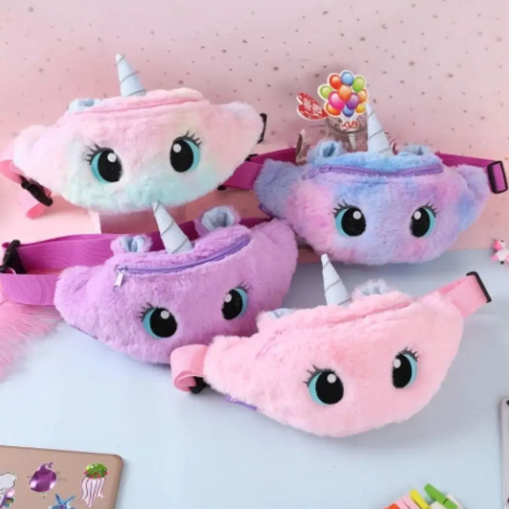 Sac Banane Licorne en Fourrure