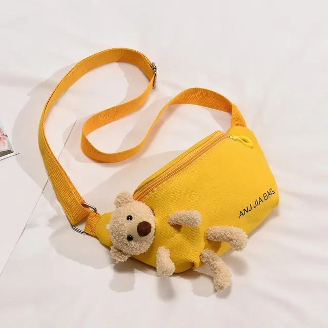 Sac Banane Ourson Jaune