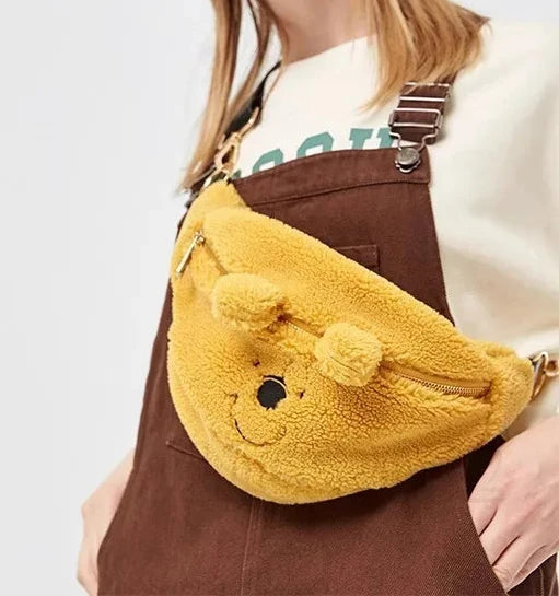 Sac Banane Winnie l'Ourson en Fourrure 5