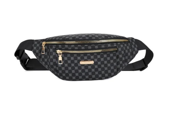 Sac Banane motifs LV Chic : Élégance et Luxe à Porter au Quotidien