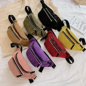 Sac Banane en Velours