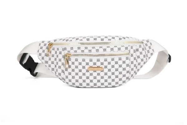 Sac Banane motifs LV Chic : Élégance et Luxe à Porter au Quotidien