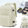 Sacs à dos de voyage à compression d'air Beige